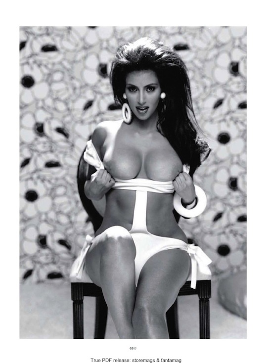 ��� �������� Kim Kardashian ��� W, Playboy, ELLE � ������� �����